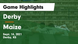 Derby  vs Maize  Game Highlights - Sept. 14, 2021
