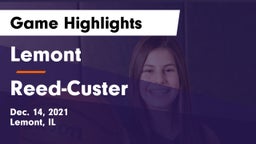 Lemont  vs Reed-Custer  Game Highlights - Dec. 14, 2021