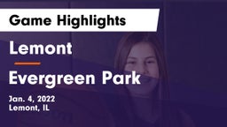 Lemont  vs Evergreen Park  Game Highlights - Jan. 4, 2022