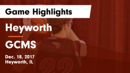 Heyworth  vs GCMS  Game Highlights - Dec. 18, 2017