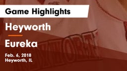 Heyworth  vs Eureka  Game Highlights - Feb. 6, 2018