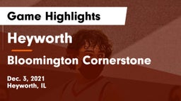 Heyworth  vs Bloomington Cornerstone Game Highlights - Dec. 3, 2021