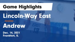 Lincoln-Way East  vs Andrew  Game Highlights - Dec. 14, 2021