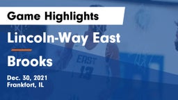 Lincoln-Way East  vs Brooks Game Highlights - Dec. 30, 2021