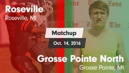 Matchup: Roseville High vs. Grosse Pointe North  2016