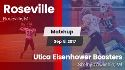 Matchup: Roseville High vs. Utica Eisenhower  Boosters 2017