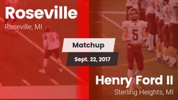 Matchup: Roseville High vs. Henry Ford II  2017