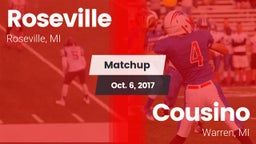 Matchup: Roseville High vs. Cousino  2017