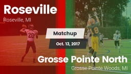 Matchup: Roseville High vs. Grosse Pointe North  2017