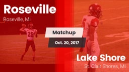 Matchup: Roseville High vs. Lake Shore  2017