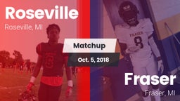 Matchup: Roseville High vs. Fraser  2018