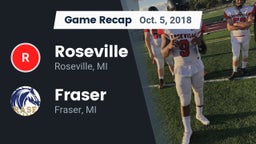 Recap: Roseville  vs. Fraser  2018