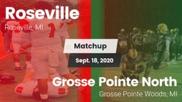 Matchup: Roseville High vs. Grosse Pointe North  2020
