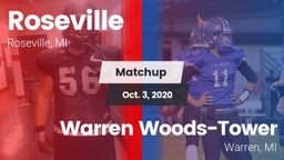 Matchup: Roseville High vs. Warren Woods-Tower  2020