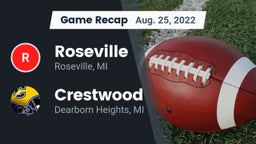 Recap: Roseville  vs. Crestwood  2022