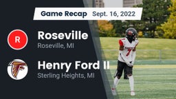Recap: Roseville  vs. Henry Ford II  2022