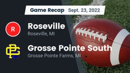 Recap: Roseville  vs. Grosse Pointe South  2022