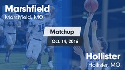 Matchup: Marshfield High vs. Hollister  2016