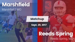Matchup: Marshfield High vs. Reeds Spring  2017