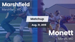 Matchup: Marshfield High vs. Monett  2018