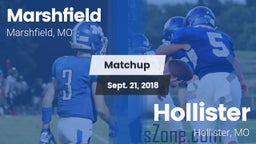 Matchup: Marshfield High vs. Hollister  2018