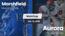 Matchup: Marshfield High vs. Aurora  2018