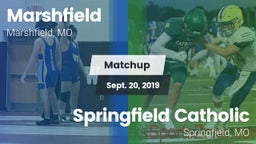 Matchup: Marshfield High vs. Springfield Catholic  2019