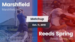 Matchup: Marshfield High vs. Reeds Spring  2019