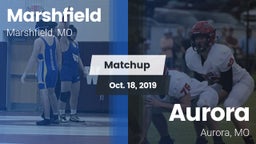 Matchup: Marshfield High vs. Aurora  2019