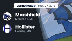 Recap: Marshfield  vs. Hollister  2019
