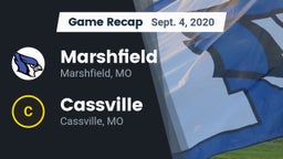 Recap: Marshfield  vs. Cassville  2020