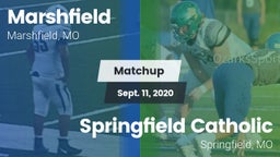Matchup: Marshfield High vs. Springfield Catholic  2020