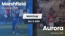 Matchup: Marshfield High vs. Aurora  2020