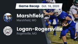 Recap: Marshfield  vs. Logan-Rogersville  2020