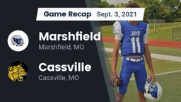 Recap: Marshfield  vs. Cassville  2021