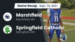 Recap: Marshfield  vs. Springfield Catholic  2021