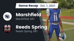Recap: Marshfield  vs. Reeds Spring  2021