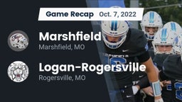Recap: Marshfield  vs. Logan-Rogersville  2022