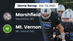 Recap: Marshfield  vs. Mt. Vernon  2022