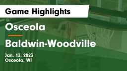 Osceola  vs Baldwin-Woodville  Game Highlights - Jan. 13, 2023