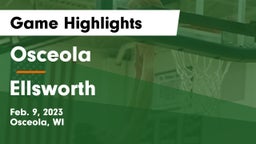 Osceola  vs Ellsworth  Game Highlights - Feb. 9, 2023
