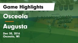 Osceola  vs Augusta  Game Highlights - Dec 30, 2016