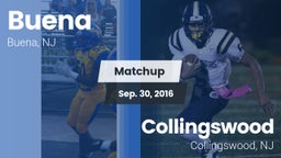 Matchup: Buena  vs. Collingswood  2016