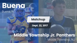 Matchup: Buena  vs. Middle Township Jr. Panthers 2017