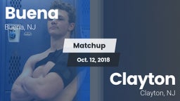 Matchup: Buena  vs. Clayton  2018