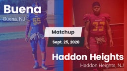 Matchup: Buena  vs. Haddon Heights  2020