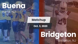 Matchup: Buena  vs. Bridgeton  2020