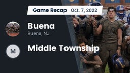 Recap: Buena  vs. Middle Township  2022