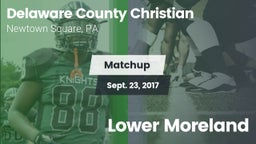 Matchup: Delaware County vs. Lower Moreland  2017