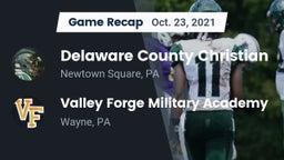 Recap: Delaware County Christian  vs. Valley Forge Military Academy 2021